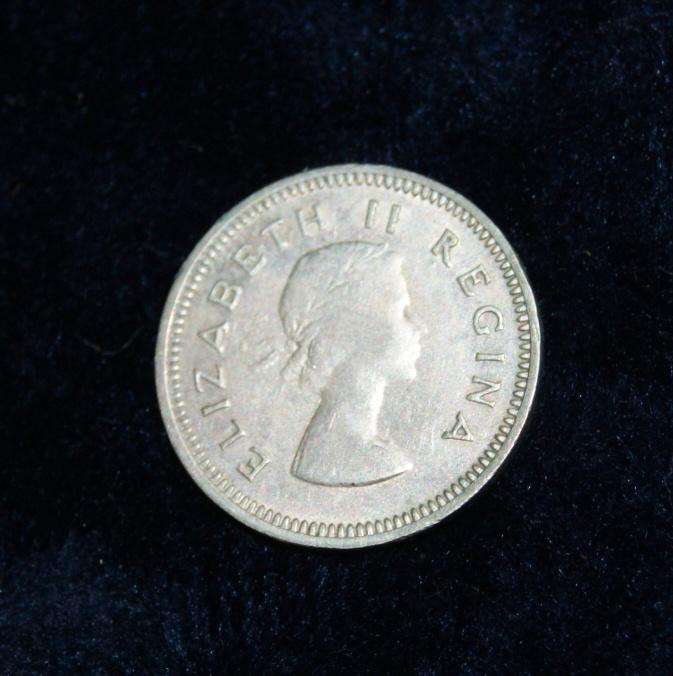 1958 South African Tickey 3d @ crazy low R1 start