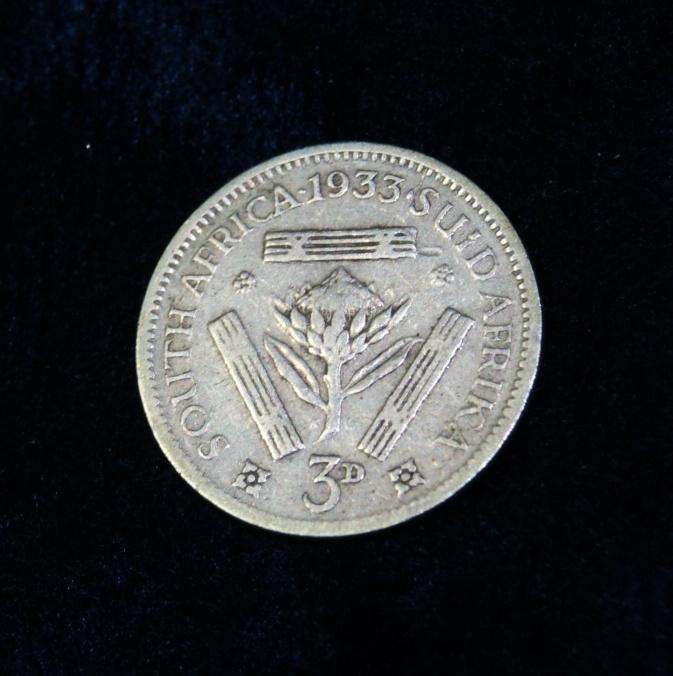 1933 South African Tickey 3d @ crazy low R1 start
