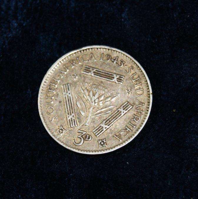 1943 South African Tickey 3d @ crazy low R1 start