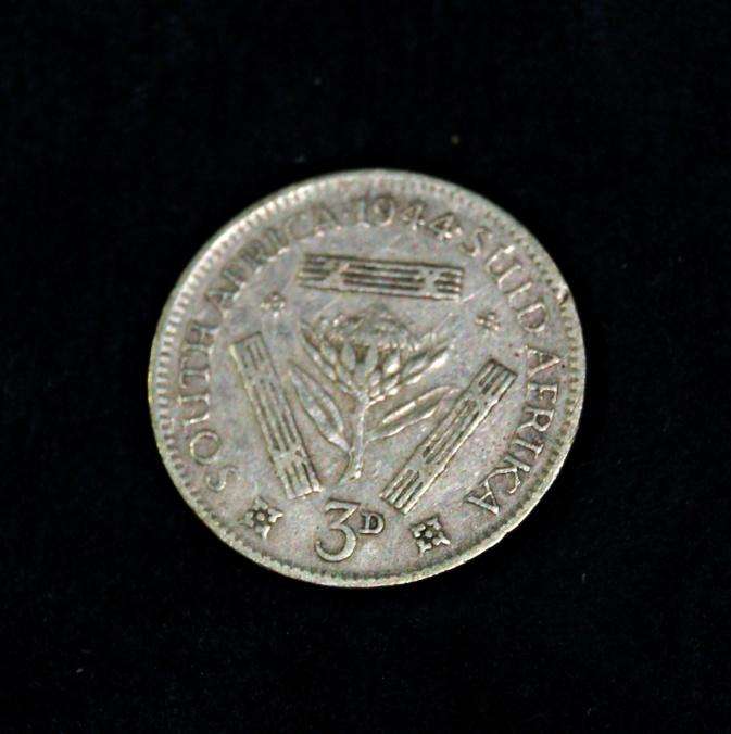 1944 South African Tickey 3d @ crazy low R1 start