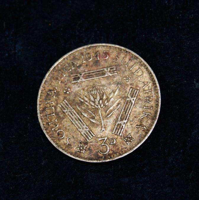 1945 South African Tickey 3d @ crazy low R1 start