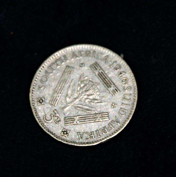1946 South African Tickey 3d @ crazy low R1 start