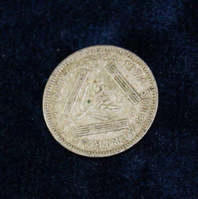 1954 South African Tickey 3d @ crazy low R1 start