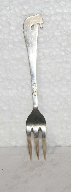 Siam Sterling Silver Hors d'Oeuvres Fork (7g) @@@ CRAZY LOW R1 START
