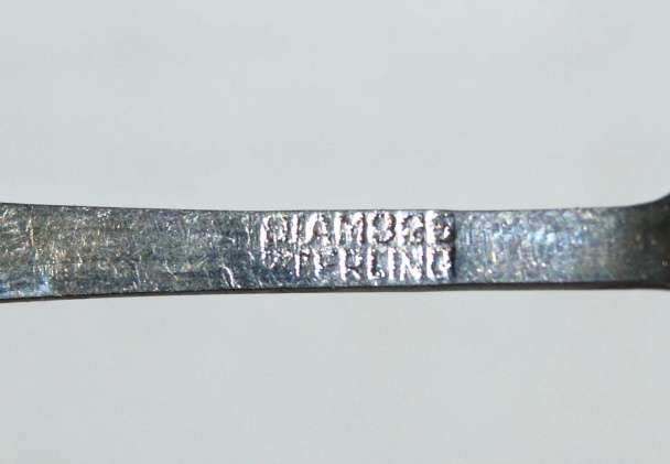 Siam Sterling Silver Hors d'Oeuvres Fork (7g) @@@ CRAZY LOW R1 START