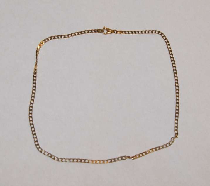 9ct Gold Necklace (6.7g) @@@ CRAZY LOW R1 START