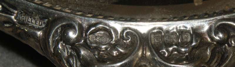 Vintage hallmarked silver dressing table set Birmingham 1978 (435g) @ ccrraazzyy low R1 start