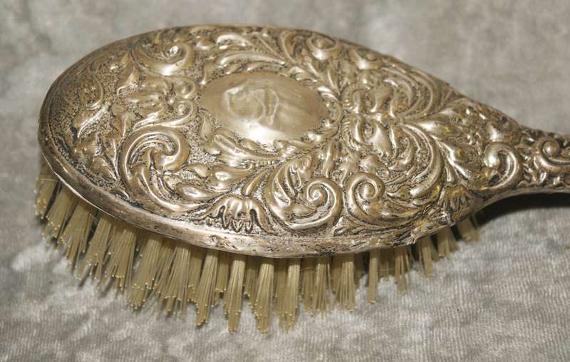 Vintage hallmarked silver dressing table set Birmingham 1978 (435g) @ ccrraazzyy low R1 start