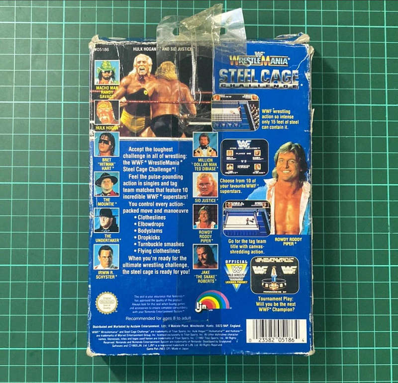 Wrestle Mania: Steel Cage Challenge | Nintendo Entertainment System | NES
