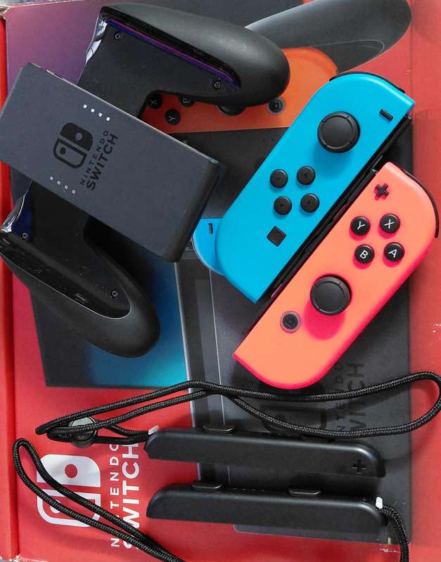 Nintendo Switch Console (Red/Blue)