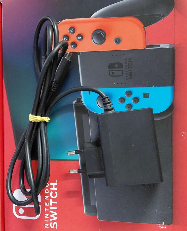 Nintendo Switch Console (Red/Blue)