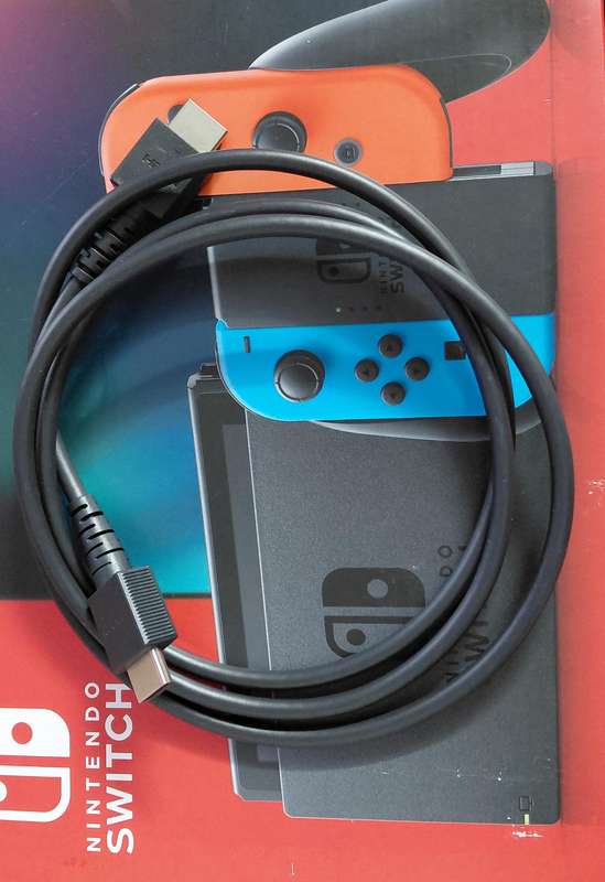 Nintendo Switch Console (Red/Blue)