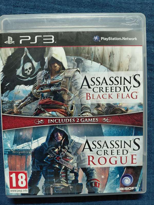 Assassin's Creed Black Flag / Rogue Double Pack PlayStation 3 (PAL)