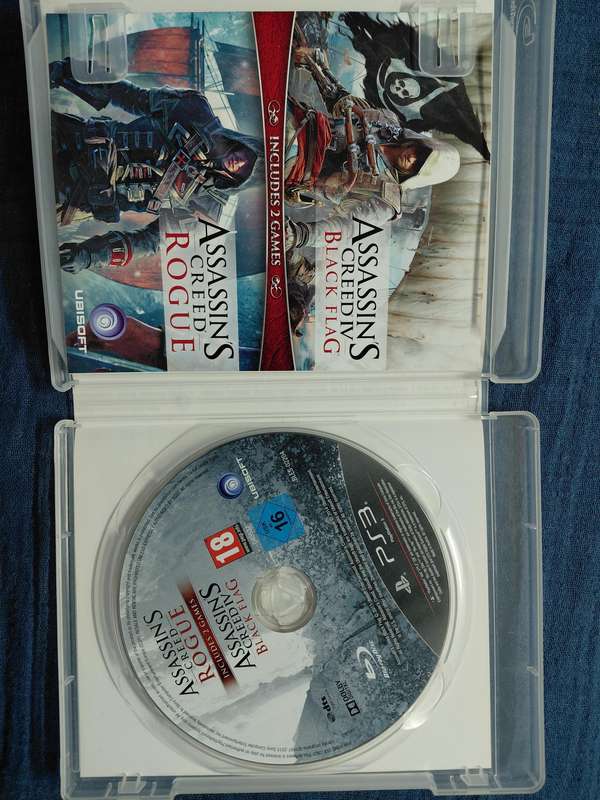 Assassin's Creed Black Flag / Rogue Double Pack PlayStation 3 (PAL)