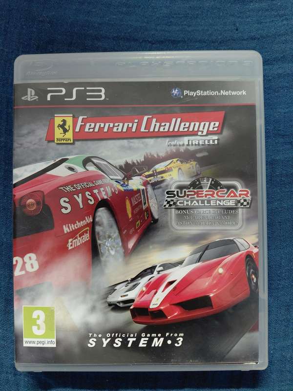 Ferrari Challenge Supercar Challenge PlayStation 3 (PAL)