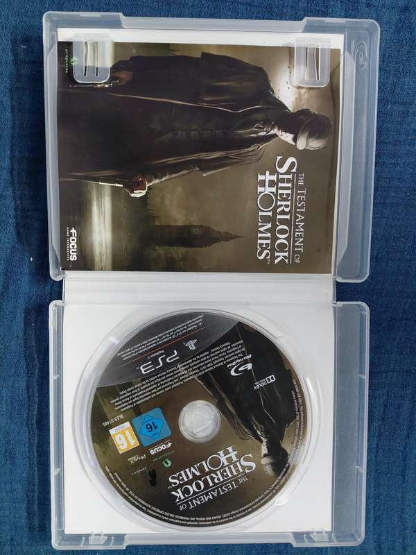 The Testament of Sherlock Holmes PlayStation 3 (PAL)