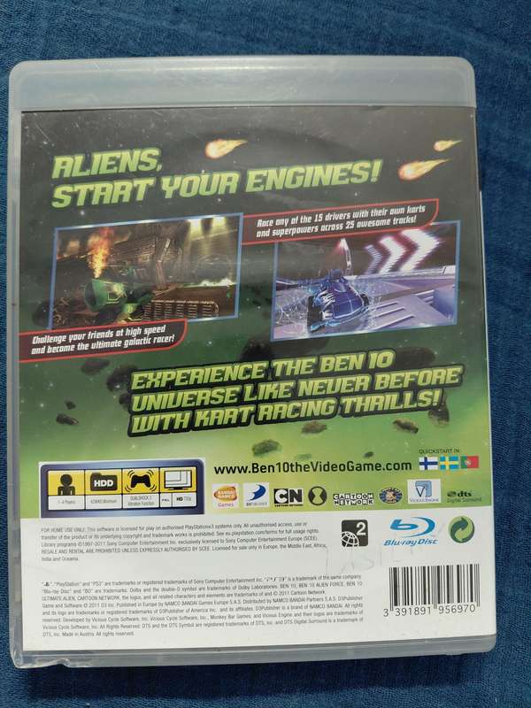Ben 10 Galactic Racing PlayStation 3 (PAL)