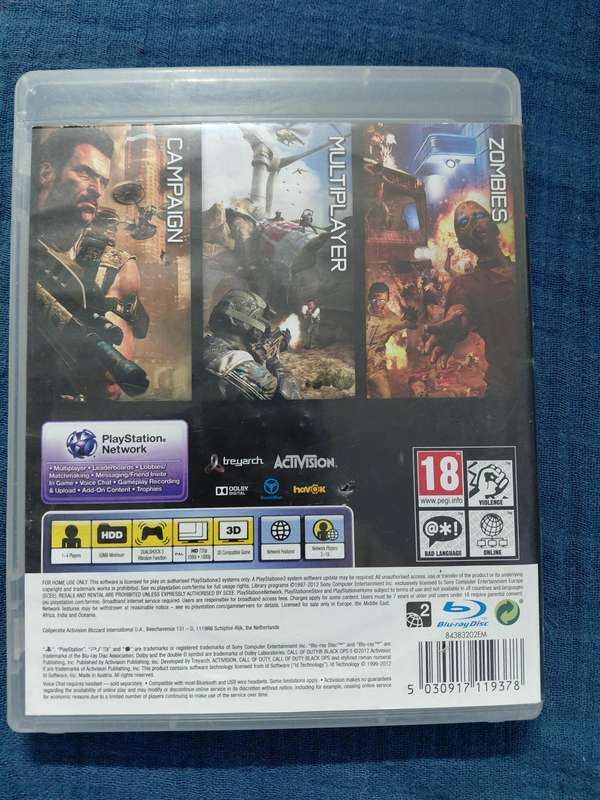 Call of Duty Black Ops 2 PlayStation 3 (PAL)