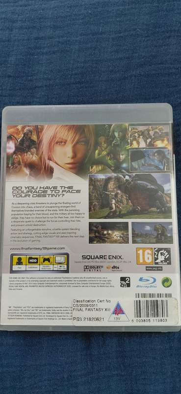 Final Fantasy XIII PlayStation 3 (PAL)