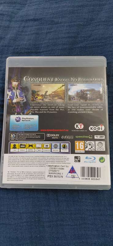 Dynasty Warriors 7 PlayStation 3 (PAL)