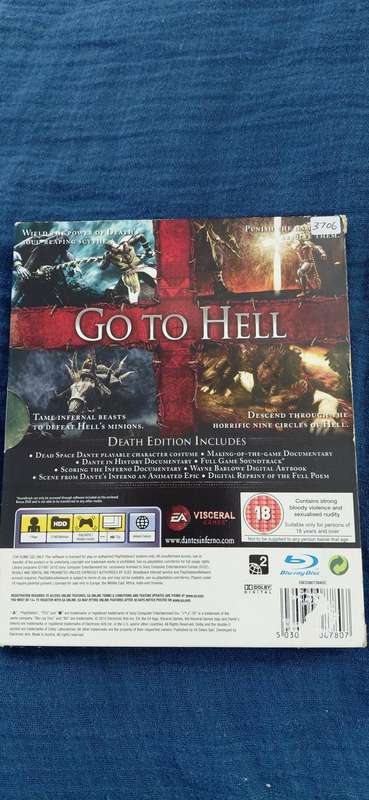 Dante's Inferno Death Edition PlayStation 3 (PAL)