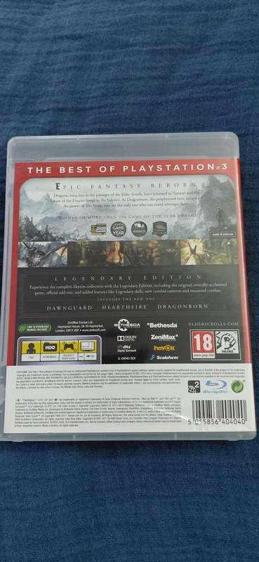 Skyrim Legendary Edition (Essentials) PlayStation 3 (PAL)
