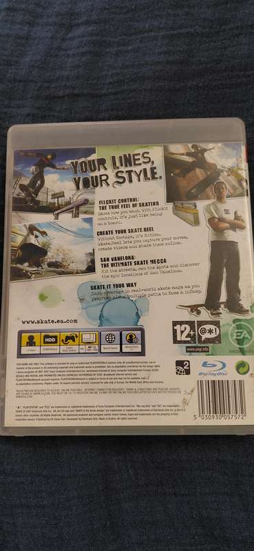 Skate PlayStation 3 (PAL)
