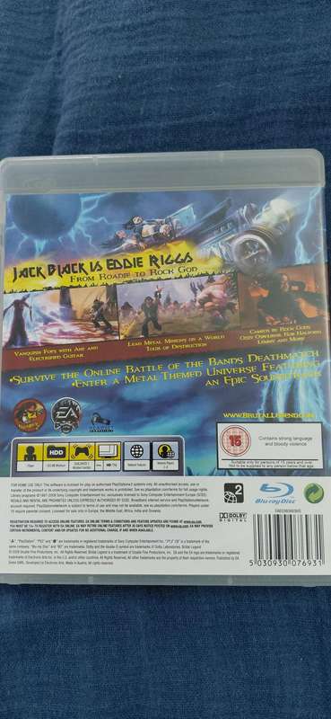 Brutal Legend PlayStation 3 (PAL)