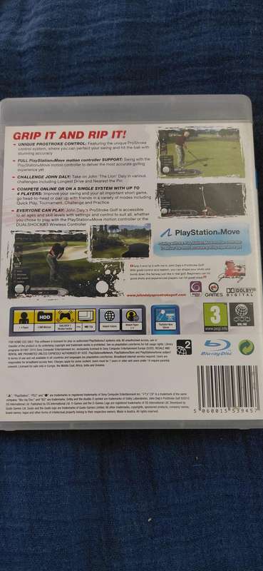 John Daly's Pro Stroke Golf PlayStation 3 (PAL)