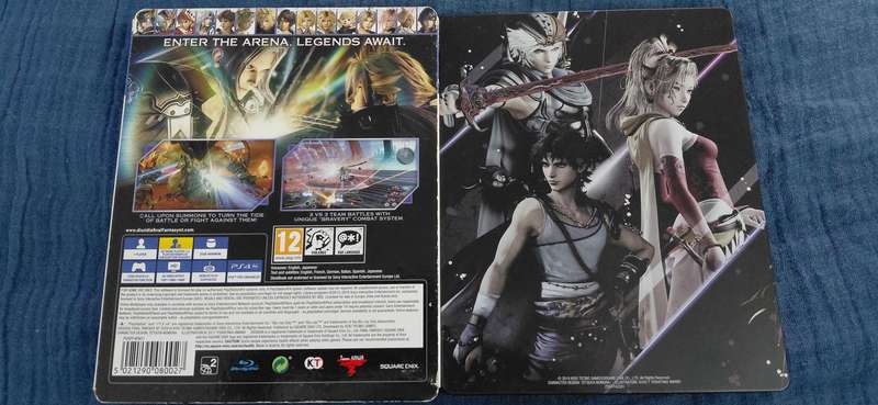 Final Fantasy Dissidia Steelbook Edition PlayStation 4 (PAL)