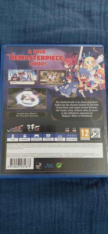 Disgaea 1 Complete PlayStation 4 (PAL)