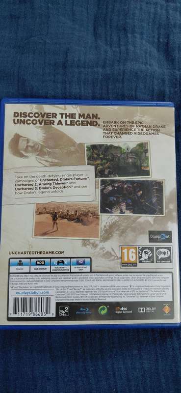 Uncharted The Nathan Drake Collection PlayStation 4 (PAL)
