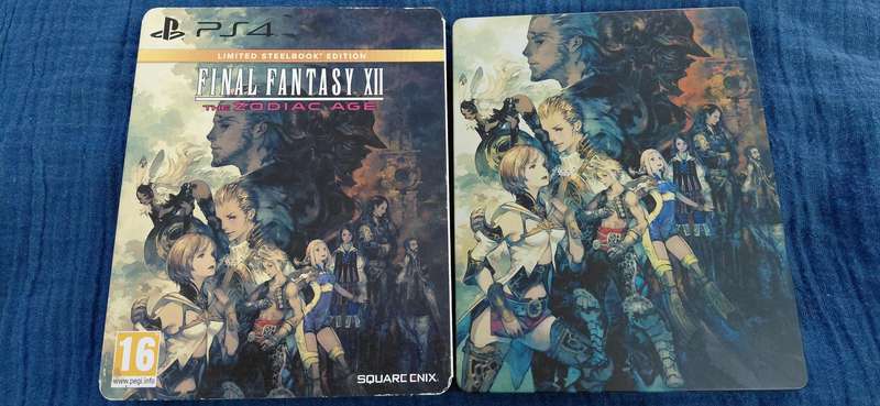 Final Fantasy 12: The Zodiac Age Limited Edition Steelbook (with Slipcover) PlayStation 4 (PAL)