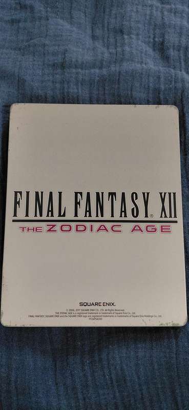 Final Fantasy 12: The Zodiac Age Limited Edition Steelbook (No Slipcover) PlayStation 4 (PAL)