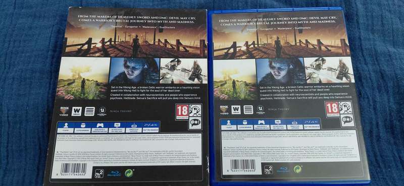 Hellblade Senua's Sacrifice PlayStation 4 (PAL)