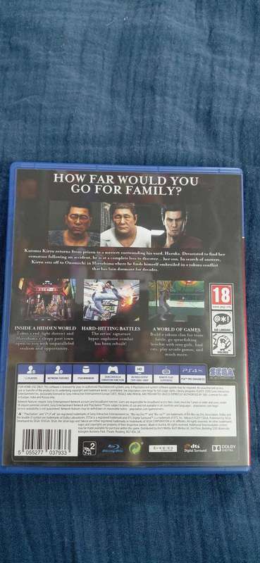 Yakuza 6: The Song of Life (Greatest Hits) PlayStation 4 (PAL)
