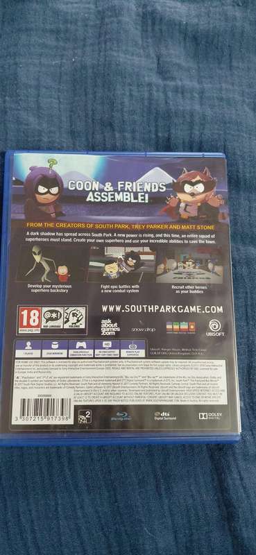 South Park The Fractured But Whole PlayStation 4 (PAL)