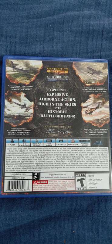 Air Conflicts Double Pack PlayStation 4 (PAL)