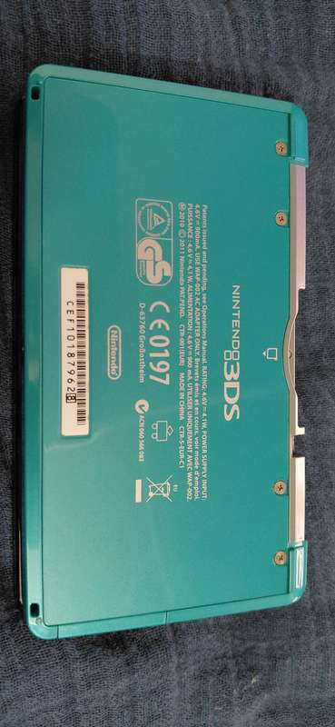 Nintendo 3DS Console (Aqua)