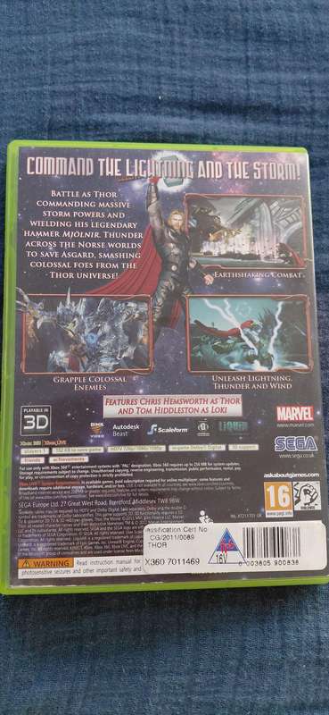 Thor God of Thunder Xbox 360 (PAL)