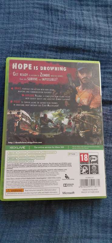 Dead Island Riptide Xbox 360 (PAL)