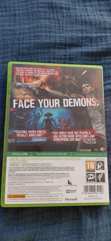 Devil May Cry Xbox 360 (PAL)