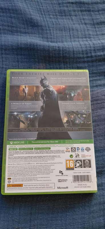 Batman Arkham Origins Xbox 360 (PAL)