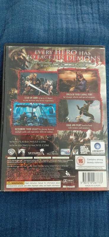Beowulf The Game Xbox 360 (PAL)