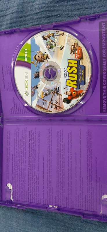 A Disney Pixar Adventure: Kinect Rush! Xbox 360 (PAL)
