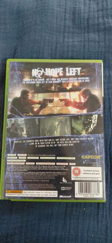 Resident Evil 6 Xbox 360 (PAL)