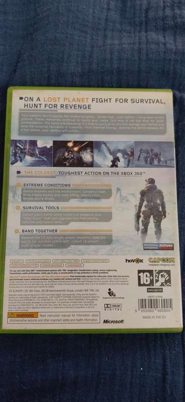 Lost Planet Extreme Edition Xbox 360 (PAL)