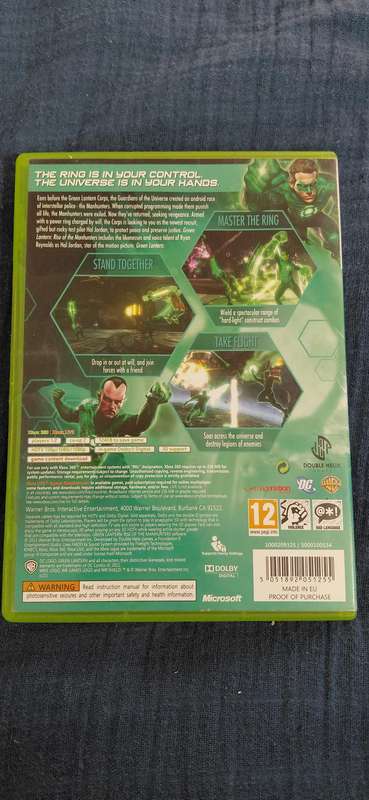Green Lantern Rise of the Manhunters (Xbox 360)