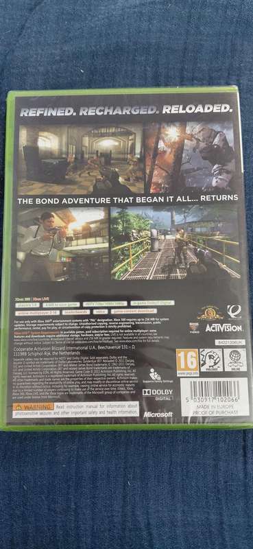 Goldeneye Reloaded 007 (Xbox 360)(Sealed)