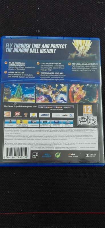 Dragonball Xenoverse 2 PlayStation 4 (PAL)